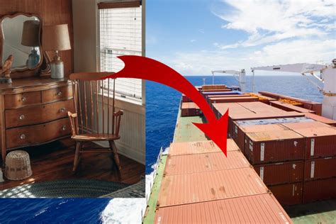 cost of shipping furniture overseas.